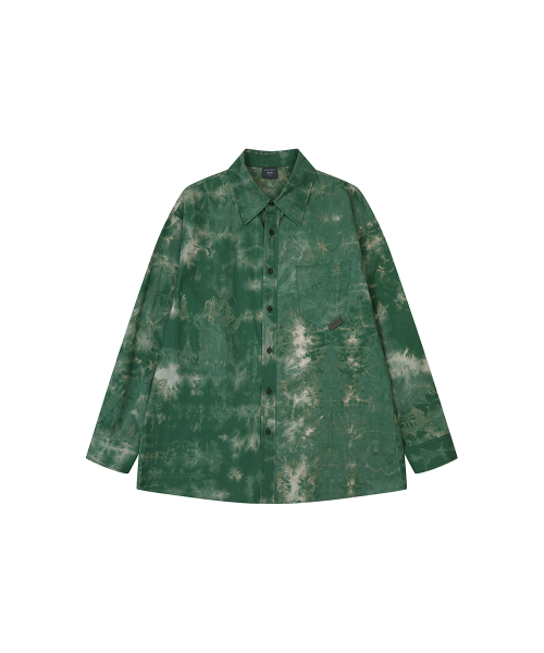 KINETICLO(キネティクロ)の「水染めシャツ(グリーン)(シャツ/ブラウス・レディース・その他・LARGE/MEDIUM)」の2枚目の写真