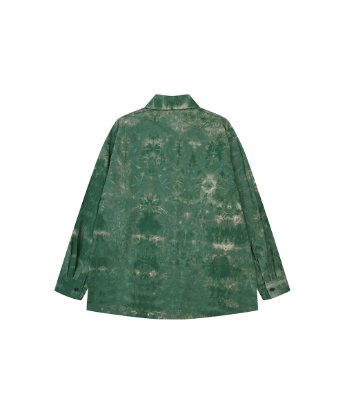 KINETICLO(キネティクロ)の「水染めシャツ(グリーン)(シャツ/ブラウス・レディース・その他・LARGE/MEDIUM)」の3枚目の写真