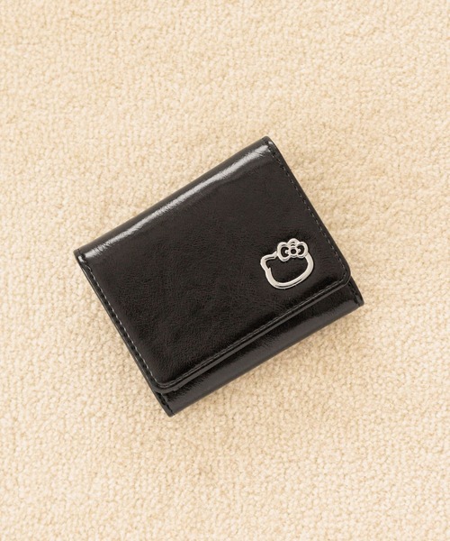 LOWRYS FARM(ローリーズファーム)の「【HELLO KITTY】DOTminiサイフ 669859 /GOODS(財布・レディース・レッド/ブラック/ブラウン・FREE)」の1枚目の写真