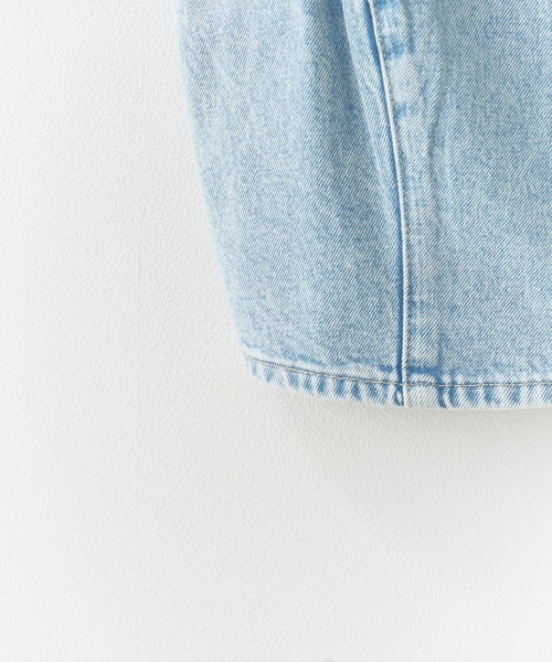 Calvin Klein（カルバン・クライン）の「Calvin Klein/カルバンクライン ビスチェ - デニムトラッカータンクビスチェ DENIM TRUCKER TANK FRESH WATER デニムビスチェ タンクトップ フロントボタン レディース 秋 秋服 2026年秋冬（キャミソール・レディース・ブルー・S/M）」の18枚目の写真