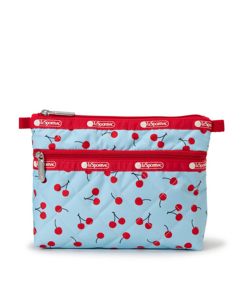 LeSportsac×Megumi Kanzaki】PERFECT COSME POUCH2 チェリーソーダ