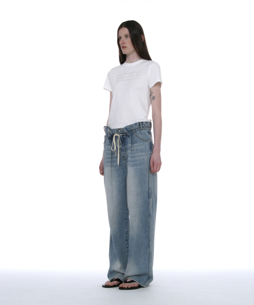 PARTIMENTO WOMEN(パルティメントウィメン)の「DBRプリンテッドショートスリーブTシャツ_ホワイト(Tシャツ/カットソー・レディース・その他・SMALL/MEDIUM)」の3枚目の写真