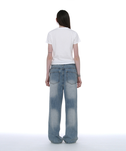 PARTIMENTO WOMEN(パルティメントウィメン)の「DBRプリンテッドショートスリーブTシャツ_ホワイト(Tシャツ/カットソー・レディース・その他・SMALL/MEDIUM)」の4枚目の写真