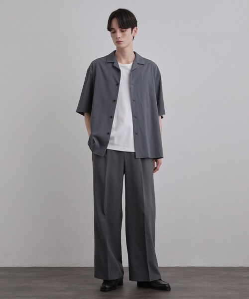 tk.TAKEO KIKUCHI（ティーケータケオキクチ）の「【汗シミ防止／UVカット】sweat stain proof seriesノースリーブ（Tシャツ/カットソー・メンズ・グレー/ホワイト/ブラック・01/02/03）」の18枚目の写真