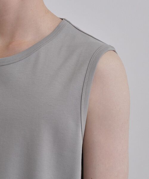 tk.TAKEO KIKUCHI(ティーケータケオキクチ)の「【汗シミ防止/UVカット】sweat stain proof seriesノースリーブ(Tシャツ/カットソー・メンズ・グレー/ホワイト/ブラック・01/02/03)」の21枚目の写真
