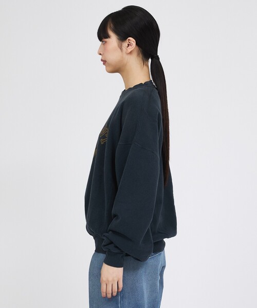 REMI RELIEF(レミレリーフ)の「【REMI RELIEF / レミレリーフ】SP加工3飛び裏毛クルー / VERMONT / スウェット / ユニセックス(Tシャツ/カットソー・メンズ・ブラック/ブラウン/グレー・M/L)」の12枚目の写真