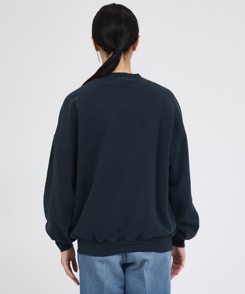 REMI RELIEF(レミレリーフ)の「【REMI RELIEF / レミレリーフ】SP加工3飛び裏毛クルー / VERMONT / スウェット / ユニセックス(Tシャツ/カットソー・メンズ・ブラック/ブラウン/グレー・M/L)」の11枚目の写真