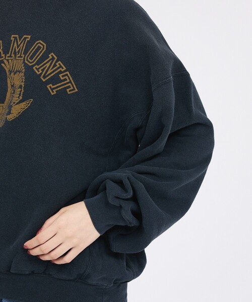 REMI RELIEF(レミレリーフ)の「【REMI RELIEF / レミレリーフ】SP加工3飛び裏毛クルー / VERMONT / スウェット / ユニセックス(Tシャツ/カットソー・メンズ・ブラック/ブラウン/グレー・M/L)」の9枚目の写真