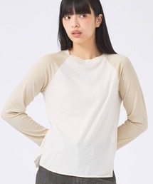 【JOHNBULL/ジョンブル】ベースボールTEE/ラグランスリーブ【WEB限定】