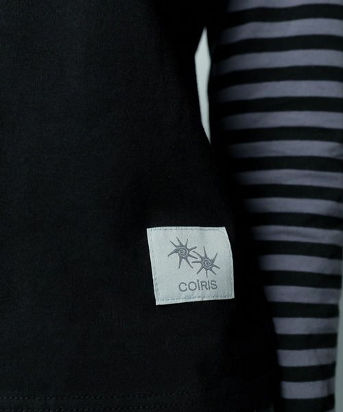 COIRIS(コイリス)の「COIRIS/セリングレイヤードロングスリーブ(Tシャツ/カットソー・レディース・ブラック・FREE)」の7枚目の写真
