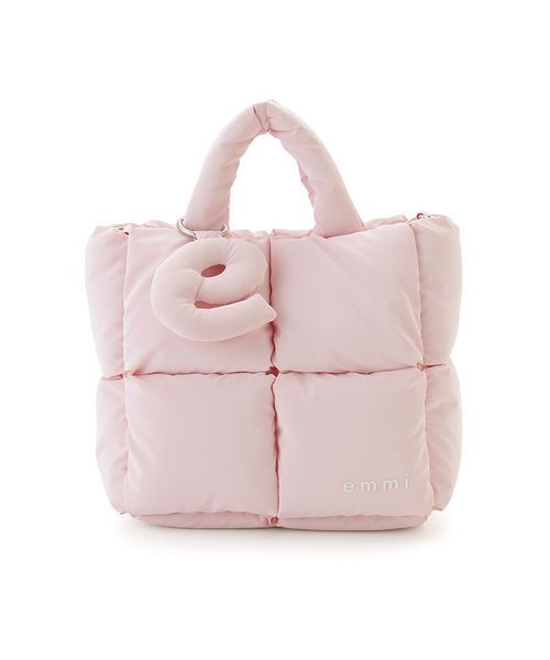 emmi（エミ）の「ecoパデットミニショルダーバッグ（ショルダーバッグ・レディース・ピンク/ブラウン/イエロー/アイボリー・F）」の17枚目の写真