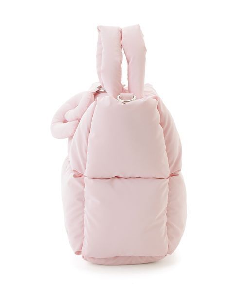 emmi（エミ）の「ecoパデットミニショルダーバッグ（ショルダーバッグ・レディース・ピンク/ブラウン/イエロー/アイボリー・F）」の19枚目の写真