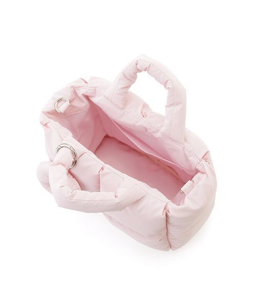 emmi（エミ）の「ecoパデットミニショルダーバッグ（ショルダーバッグ・レディース・ピンク/ブラウン/イエロー/アイボリー・F）」の21枚目の写真