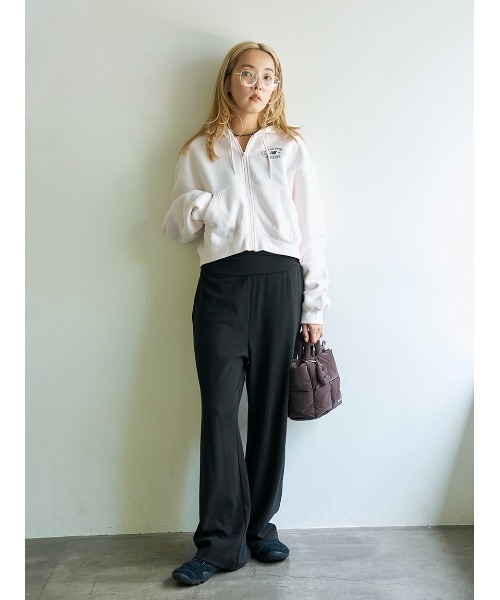 emmi（エミ）の「ecoパデットミニショルダーバッグ（ショルダーバッグ・レディース・ピンク/ブラウン/イエロー/アイボリー・F）」の10枚目の写真