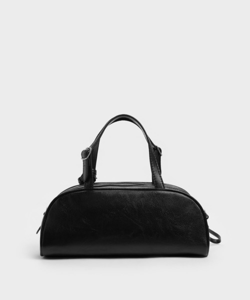 CHARLES & KEITH(チャールズ & キース)の「Vega ベガ イロンゲーテッド ボウリング バッグ(トートバッグ・レディース・スミクロ・S)」の3枚目の写真