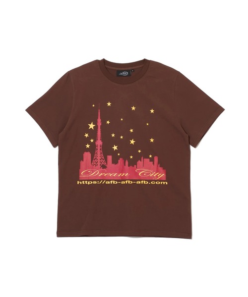 AFB｜エーエフビー（メンズ）のTシャツ/カットソー（ブラウン/茶色系