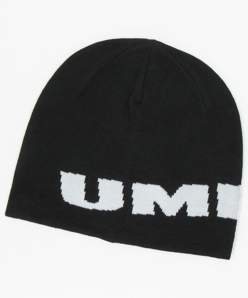 UMBRO(アンブロ)の「UMBRO/アンブロ SP JQ LOGO BEANIE/別注 ジャカード ロゴ ビーニー(ニットキャップ/ビーニー・メンズ・ホワイト/ブラック/ブラウン・ONE SIZE)」の13枚目の写真