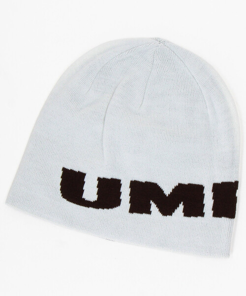 UMBRO(アンブロ)の「UMBRO/アンブロ SP JQ LOGO BEANIE/別注 ジャカード ロゴ ビーニー(ニットキャップ/ビーニー・メンズ・ホワイト/ブラック/ブラウン・ONE SIZE)」の17枚目の写真