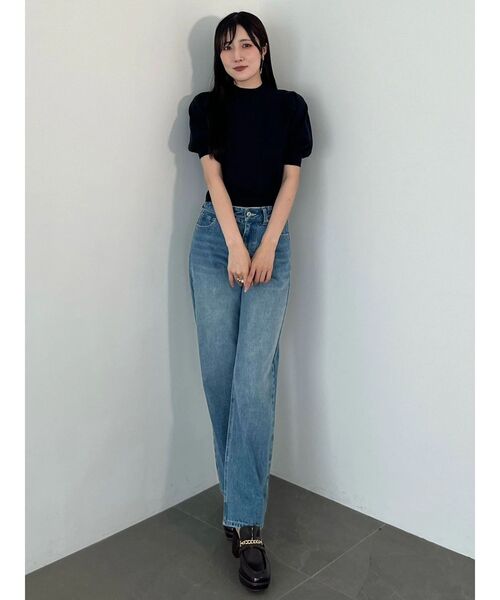 MERCURYDUO(マーキュリーデュオ)の「2WAYビッグリボンデニム(デニムパンツ・レディース・ブルー・MEDIUM/SMALL)」の19枚目の写真
