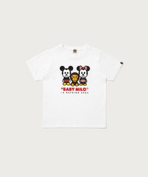 BAPE X DISNEY MICKEY & MINNIE MOUSE BABY MILO TEE