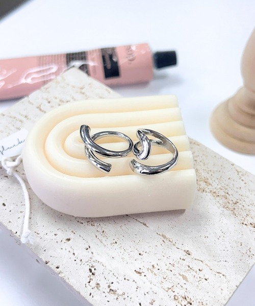 tunee(チュニー)の「【456902】大振りニュアンスリング2点セット(RZ)(リング・レディース・シルバー系1/シルバー系2/シルバー系3・FREE)」の10枚目の写真