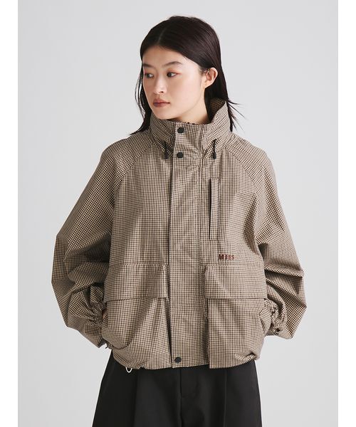MIESROHE(ミースロエ)の「ユーティリティーチェックブルゾン(ブルゾン・レディース・チェック・0/1)」の9枚目の写真