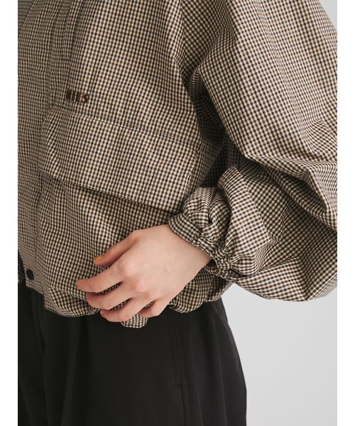 MIESROHE(ミースロエ)の「ユーティリティーチェックブルゾン(ブルゾン・レディース・チェック・0/1)」の16枚目の写真