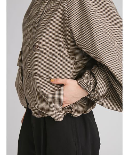MIESROHE(ミースロエ)の「ユーティリティーチェックブルゾン(ブルゾン・レディース・チェック・0/1)」の17枚目の写真