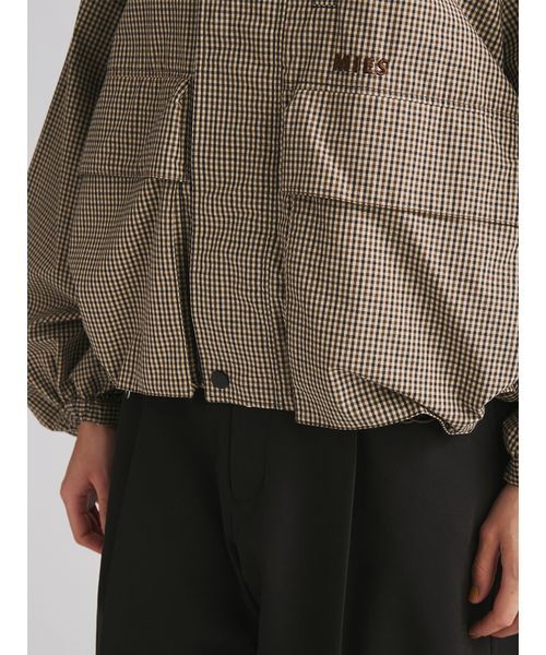 MIESROHE(ミースロエ)の「ユーティリティーチェックブルゾン(ブルゾン・レディース・チェック・0/1)」の19枚目の写真