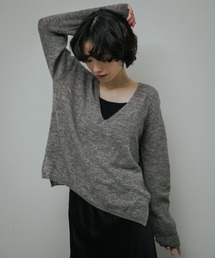 URBAN RESEARCH DOORS | Baby Alpaca V-Neck Knit(ニット/セーター)