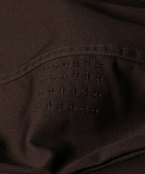 Dickies（ディッキーズ）の「ウィメンズ Dickies(R) × PS Paul Smith トラッカージャケット / 265910 JK264（ブルゾン・レディース・ダークブラウン/グリーン・40/38）」の18枚目の写真