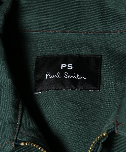 Dickies（ディッキーズ）の「ウィメンズ Dickies(R) × PS Paul Smith トラッカージャケット / 265910 JK264（ブルゾン・レディース・ダークブラウン/グリーン・40/38）」の14枚目の写真