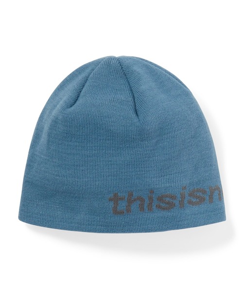 SP-Logo No Cuff Beanie（ニットキャップ/ビーニー）｜thisisneverthat