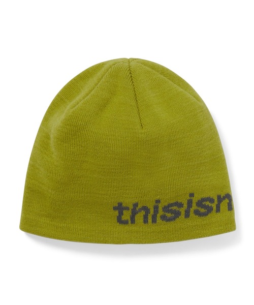 SP-Logo No Cuff Beanie（ニットキャップ/ビーニー）｜thisisneverthat