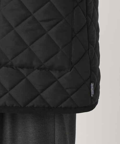 Traditional Weatherwear(トラディショナルウェザーウェア)の「【別注】<Traditional Weatherwear>ARKLEY Aライン キルティング ミドル ジャケット(その他アウター・レディース・ブラック/ブラウン・34/32)」の21枚目の写真