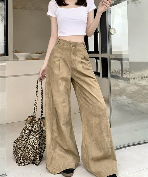 REBALANCE(リバランス)の「ワイドカラーデニム(デニムパンツ・レディース・A・SMALL/MEDIUM/LARGE)」の3枚目の写真