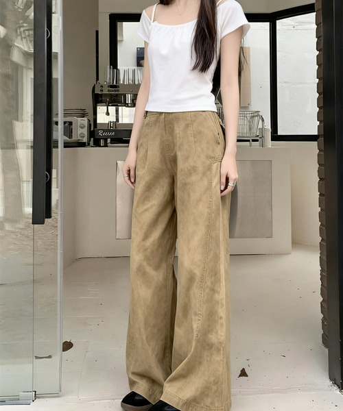 REBALANCE(リバランス)の「ワイドカラーデニム(デニムパンツ・レディース・A・SMALL/MEDIUM/LARGE)」の5枚目の写真