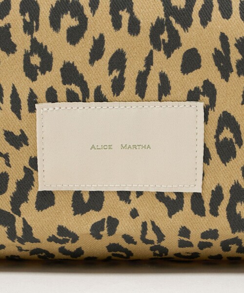 ALICE MARTHA(アリスマシャ)の「<ALICE MARTHA>LEOPA TOTE(トートバッグ・レディース・ブラウン系/ブラック・FREE)」の12枚目の写真