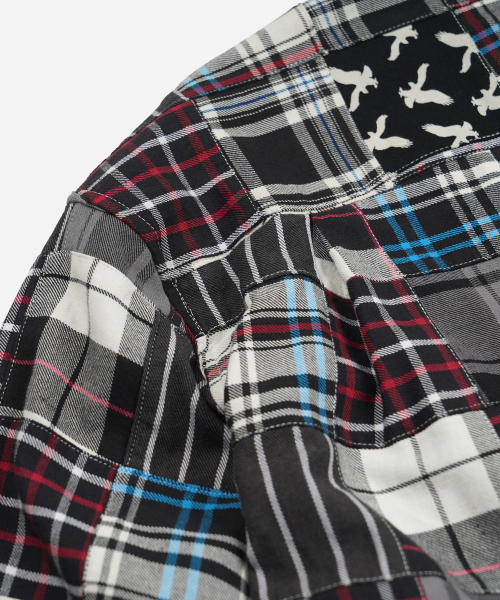 FRIZMWORKS（フリズムワークス）の「MADRAS PATCHWORK RELAXED SHIRT _ MONO（シャツ/ブラウス・メンズ・その他・SMALL/MEDIUM/LARGE/X-LARGE）」の7枚目の写真