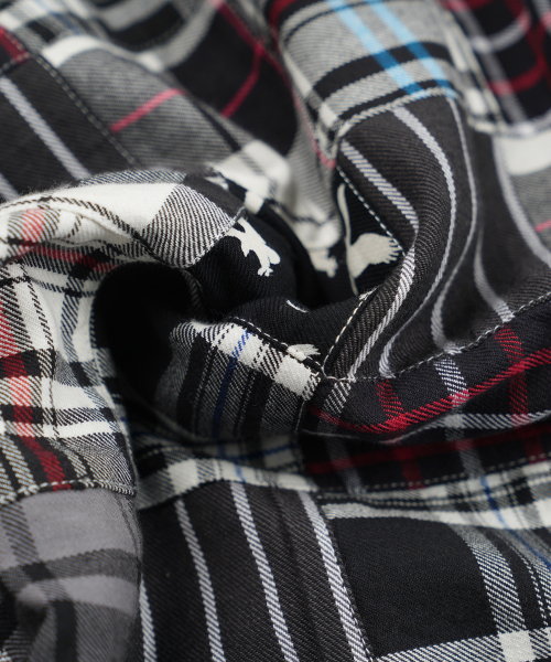 FRIZMWORKS（フリズムワークス）の「MADRAS PATCHWORK RELAXED SHIRT _ MONO（シャツ/ブラウス・メンズ・その他・SMALL/MEDIUM/LARGE/X-LARGE）」の8枚目の写真