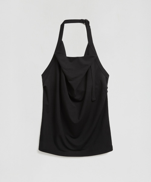 LMOOD WOMEN(エルムード ウーマン)の「マティーニホルタートップ ブラック(Tシャツ/カットソー・レディース・その他・FREE)」の2枚目の写真