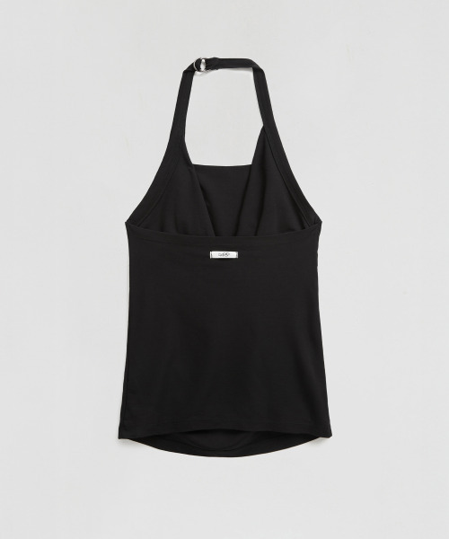 LMOOD WOMEN(エルムード ウーマン)の「マティーニホルタートップ ブラック(Tシャツ/カットソー・レディース・その他・FREE)」の4枚目の写真