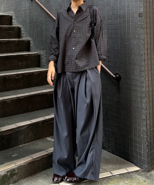 Never mind the XU / Chikashitsu+（ネバーマインド ザ エックスユー / チカシツプラス）の「【Chikashitsu +】daily hobo bag (2color) / 【チカシツプラス】デイリーボーボーバッグショルダーバッグ（ショルダーバッグ・メンズ・ブラウン/ブラック・ONE SIZE）」の7枚目の写真