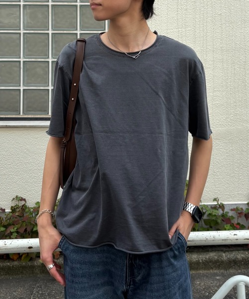 Never mind the XU / Chikashitsu+（ネバーマインド ザ エックスユー / チカシツプラス）の「【Chikashitsu +】daily hobo bag (2color) / 【チカシツプラス】デイリーボーボーバッグショルダーバッグ（ショルダーバッグ・メンズ・ブラウン/ブラック・ONE SIZE）」の15枚目の写真