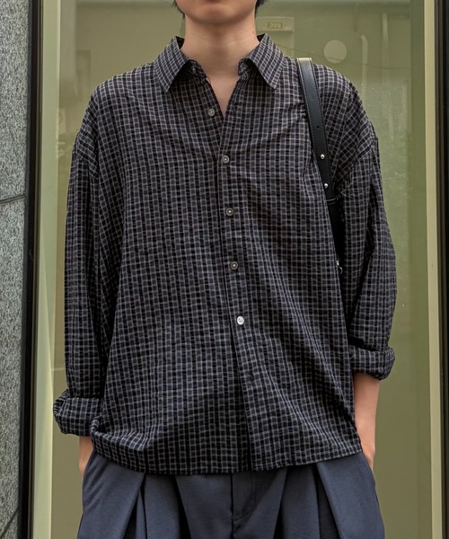 Never mind the XU / Chikashitsu+（ネバーマインド ザ エックスユー / チカシツプラス）の「【Chikashitsu +】daily hobo bag (2color) / 【チカシツプラス】デイリーボーボーバッグショルダーバッグ（ショルダーバッグ・メンズ・ブラウン/ブラック・ONE SIZE）」の4枚目の写真