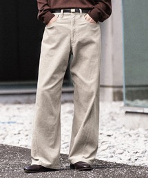 CURVED CORDUROY 5P PANTS