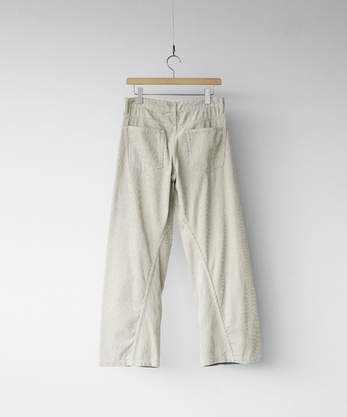 WYM LIDNM(ウィム バイ リドム)の「CURVED CORDUROY 5P PANTS(その他パンツ・メンズ・ブラック/オフホワイト/ダークブラウン・XS/L/S/M)」の18枚目の写真