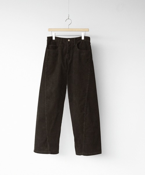 WYM LIDNM(ウィム バイ リドム)の「CURVED CORDUROY 5P PANTS(その他パンツ・メンズ・ブラック/オフホワイト/ダークブラウン・XS/L/S/M)」の21枚目の写真