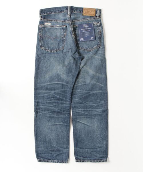 POLO RALPH LAUREN(ポロ ラルフ ローレン)の「ヴィンテージ クラシック ディストレスト ジーンズ(デニムパンツ・メンズ・ブルー・36/32/32/30/30/30/34/32/28/30)」の8枚目の写真