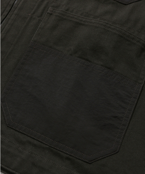 MOIF（モイフ）の「[AW26] オーバークラフトジャケット / フォレストナイト（デニムジャケット・メンズ・その他・1(S)/2(M)/3(L)）」の7枚目の写真